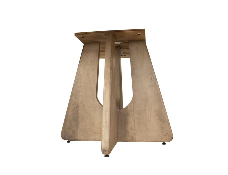 Natural Parota Round Table base