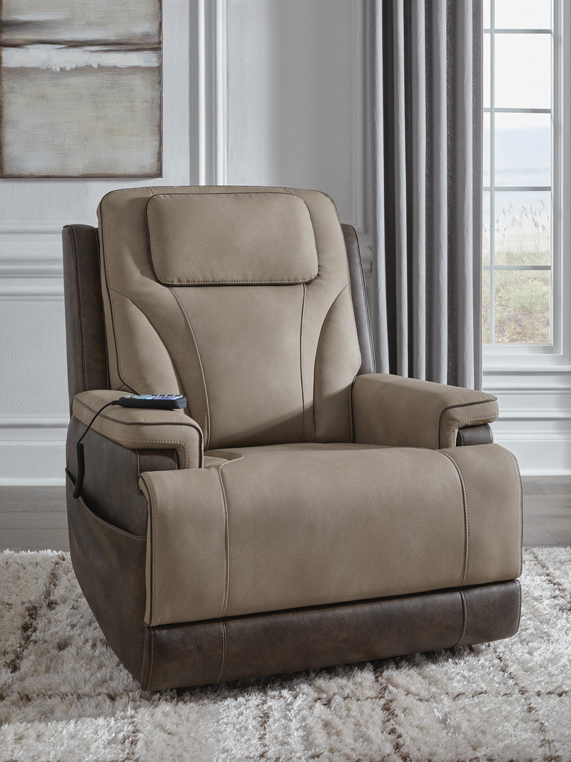4Z-Peaceful Pause Power Lift Recliner - Barb City Furniture (Dekalb, IL)