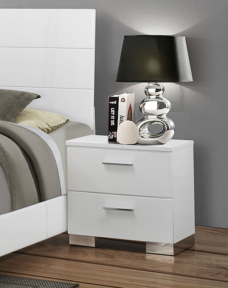 Felicity Nightstand - Barb City Furniture (Dekalb, IL)