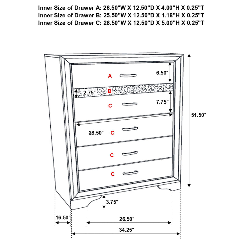 Miranda Chest of Drawers