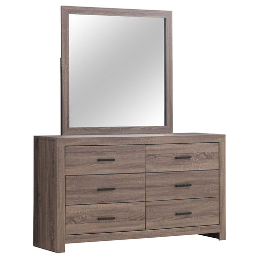 Brantford Dresser with Mirror - Barb City Furniture (Dekalb, IL)