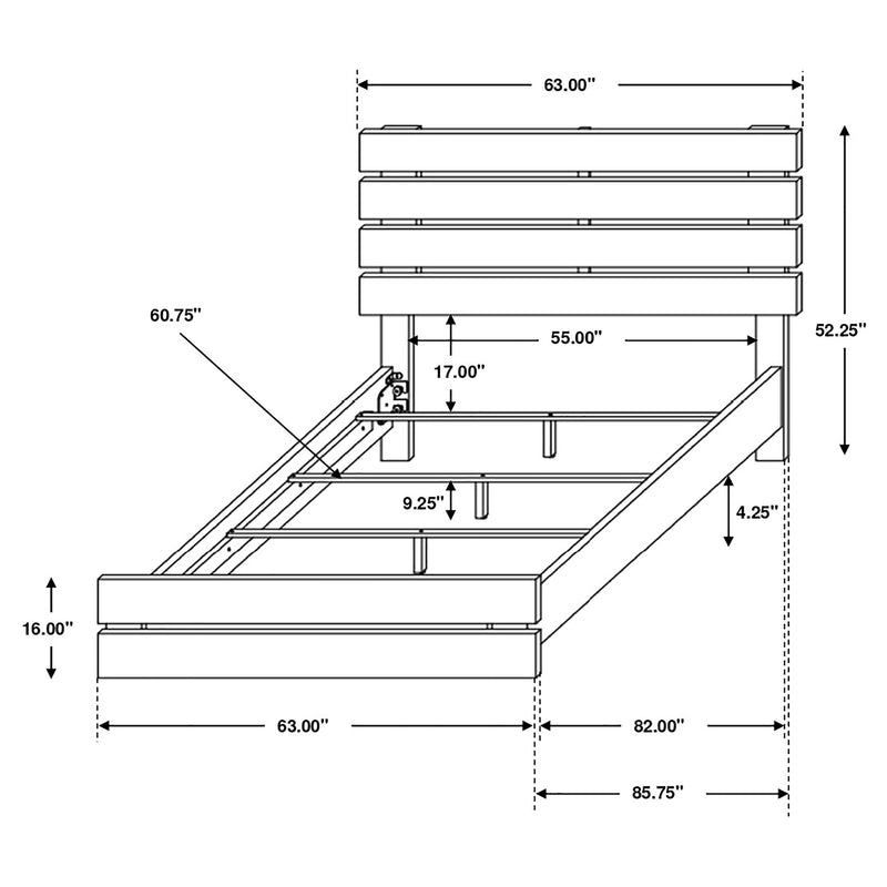 Brantford Panel Bed