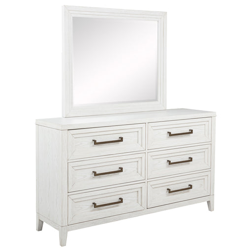 Marielle Dresser with Mirror - Barb City Furniture (Dekalb, IL)