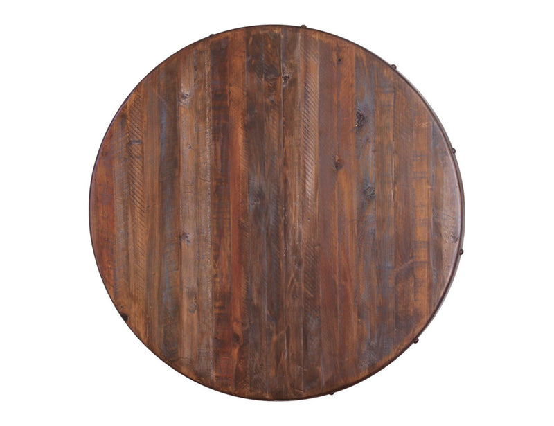 Antique Bistro Table Barrel Design