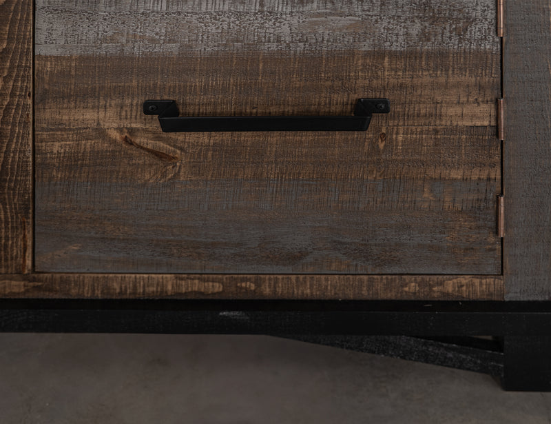 Loft Brown 70" Fireplace