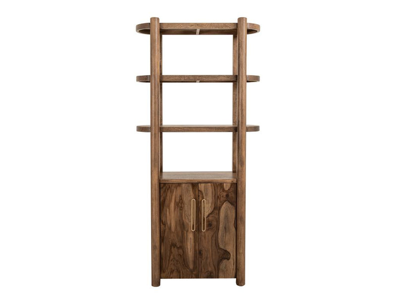 Balam Wall Unit, TV Stand 80" with Electric Fireplace insert