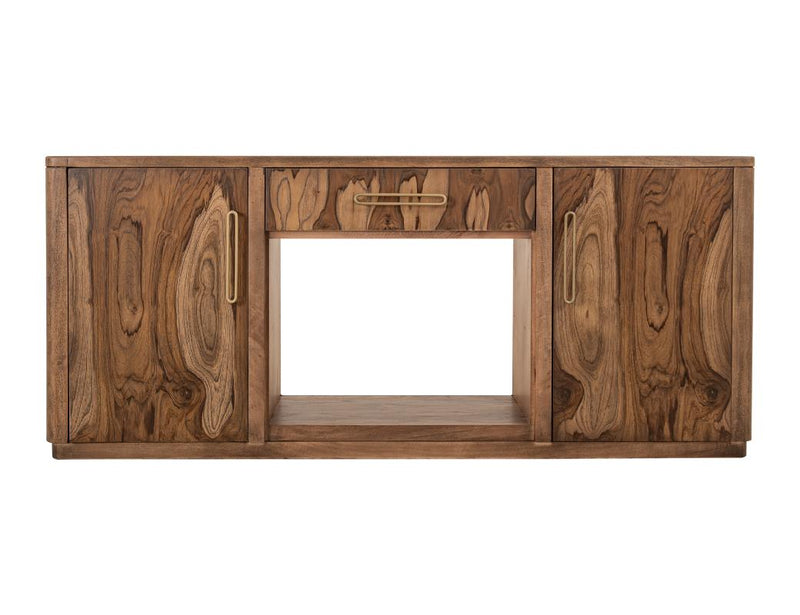 Balam Wall Unit with Electric Fireplace Insert