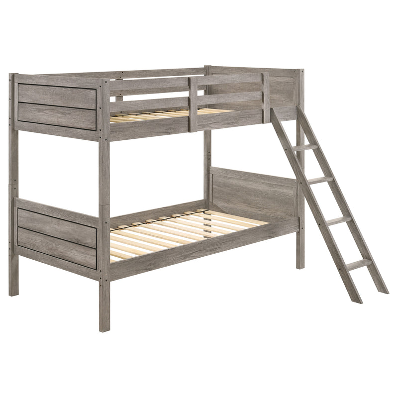 Ryder Bunk Bed - Barb City Furniture (Dekalb, IL)