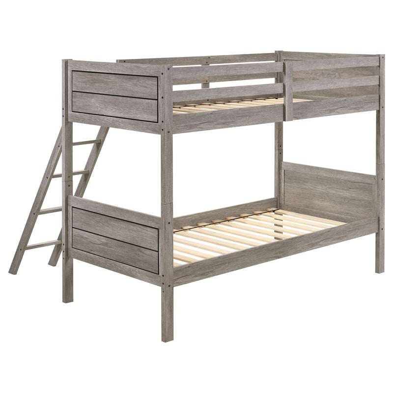 Ryder Bunk Bed - Barb City Furniture (Dekalb, IL)