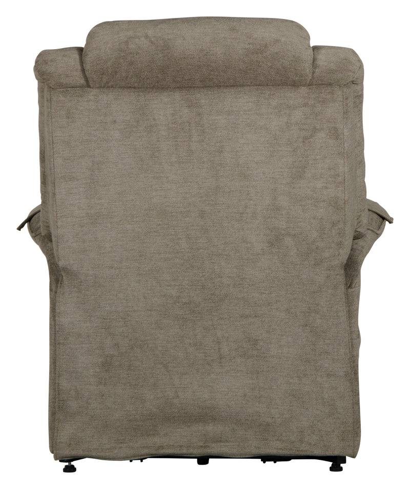 Invincible Pow'r Lift Full Lay-Out Chaise Recliner