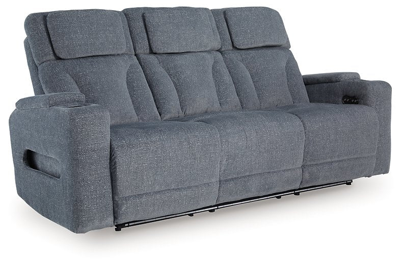 Studio Cave Power Reclining Sofa - Barb City Furniture (Dekalb, IL)