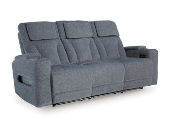 Studio Cave Power Reclining Sofa - Barb City Furniture (Dekalb, IL)