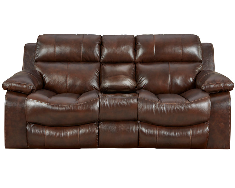 Positano Reclining Console Loveseat