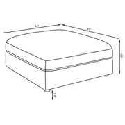 Serene Ottoman - Barb City Furniture (Dekalb, IL)