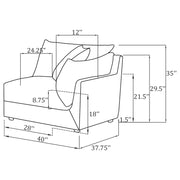 Sasha Sectionals 4 - Barb City Furniture (Dekalb, IL)