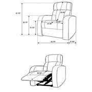 Cyrus Home Theater Seating - Barb City Furniture (Dekalb, IL)