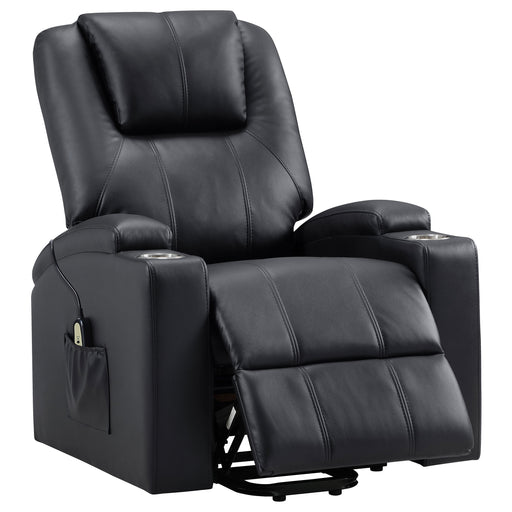 Armstrong Power Lift Massage Recliner - Barb City Furniture (Dekalb, IL)