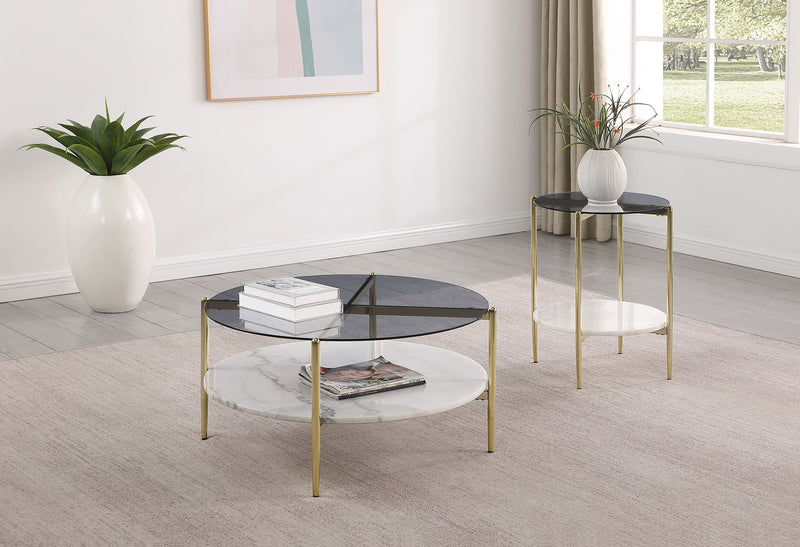 Jonelle Coffee Table Set - Barb City Furniture (Dekalb, IL)