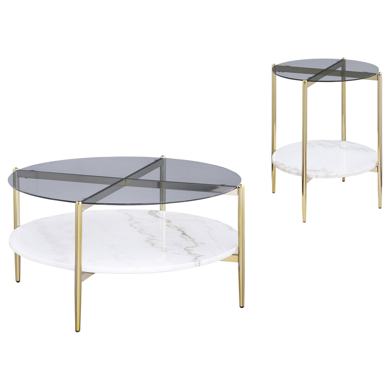 Jonelle Coffee Table Set - Barb City Furniture (Dekalb, IL)