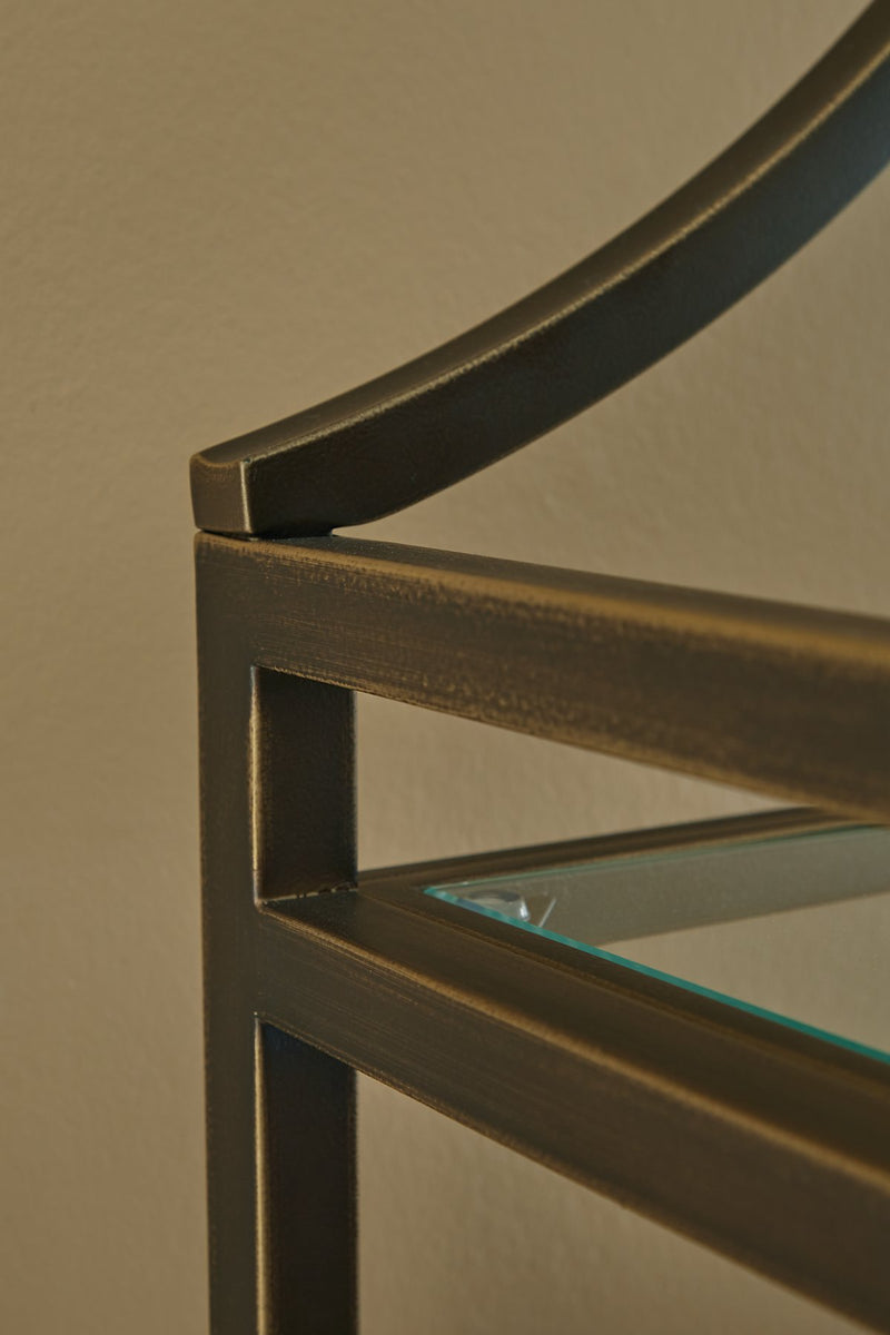 Bernonly 72" Bookcase - Barb City Furniture (Dekalb, IL)