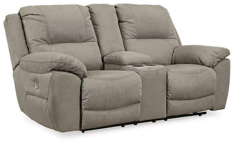 Next-Gen Gaucho Power Reclining Loveseat with Console - Barb City Furniture (Dekalb, IL)