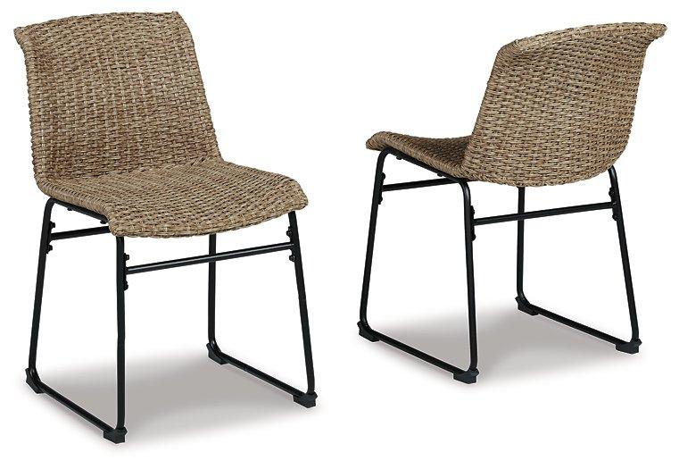 Amaris Outdoor Dining Chair (Set of 2) - Barb City Furniture (Dekalb, IL)