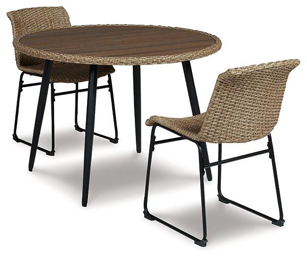 Amaris Outdoor Dining Set - Barb City Furniture (Dekalb, IL)