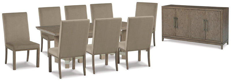 Chrestner Dining Set - Barb City Furniture (Dekalb, IL)