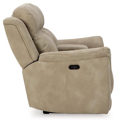 Next-Gen DuraPella Power Reclining Loveseat with Console - Barb City Furniture (Dekalb, IL)