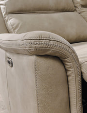 Next-Gen DuraPella Power Reclining Loveseat with Console - Barb City Furniture (Dekalb, IL)