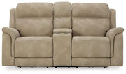 Next-Gen DuraPella Power Reclining Loveseat with Console - Barb City Furniture (Dekalb, IL)