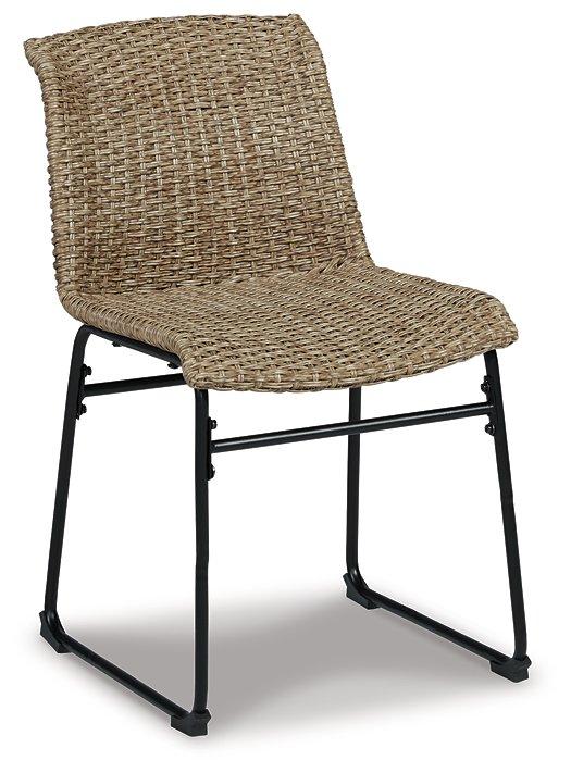 Amaris Outdoor Dining Chair (Set of 2) - Barb City Furniture (Dekalb, IL)