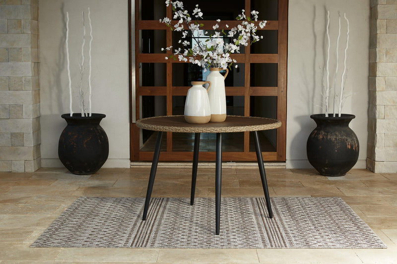 Amaris Outdoor Dining Set - Barb City Furniture (Dekalb, IL)