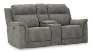 Next-Gen DuraPella Power Reclining Loveseat with Console - Barb City Furniture (Dekalb, IL)