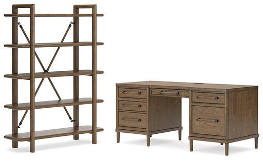 Roanhowe Home Office Set - Barb City Furniture (Dekalb, IL)