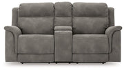 Next-Gen DuraPella Power Reclining Loveseat with Console - Barb City Furniture (Dekalb, IL)