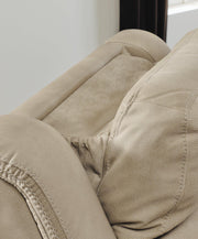 Next-Gen DuraPella Power Reclining Loveseat with Console - Barb City Furniture (Dekalb, IL)