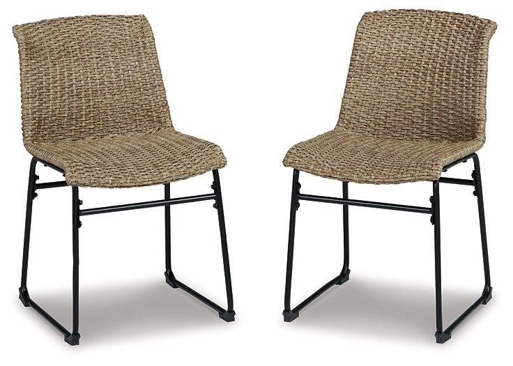 Amaris Outdoor Dining Chair (Set of 2) - Barb City Furniture (Dekalb, IL)