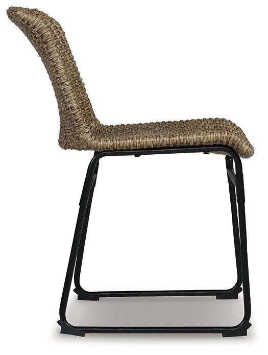 Amaris Outdoor Dining Chair (Set of 2) - Barb City Furniture (Dekalb, IL)