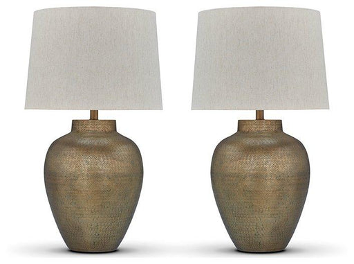 Madney Lamp Set - Barb City Furniture (Dekalb, IL)