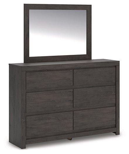 Fraluna Dresser and Mirror - Barb City Furniture (Dekalb, IL)
