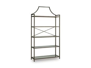 Bernonly 72" Bookcase - Barb City Furniture (Dekalb, IL)
