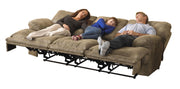 Catnapper Voyager Lay Flat Reclining Sofa in Brandy - Barb City Furniture (Dekalb, IL)
