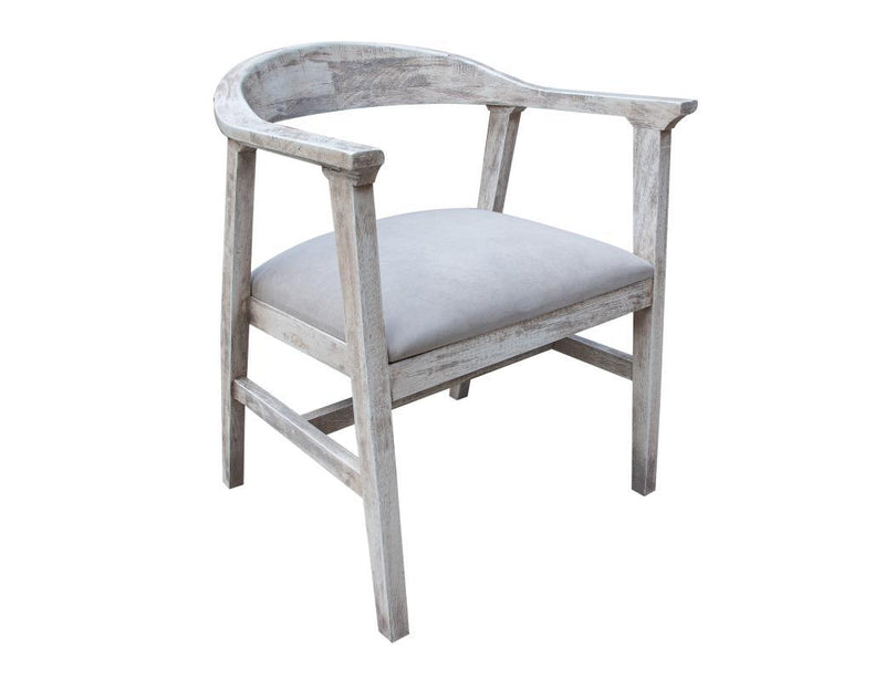 Sahara Solid Wood Chair w/ Upholtered Seat