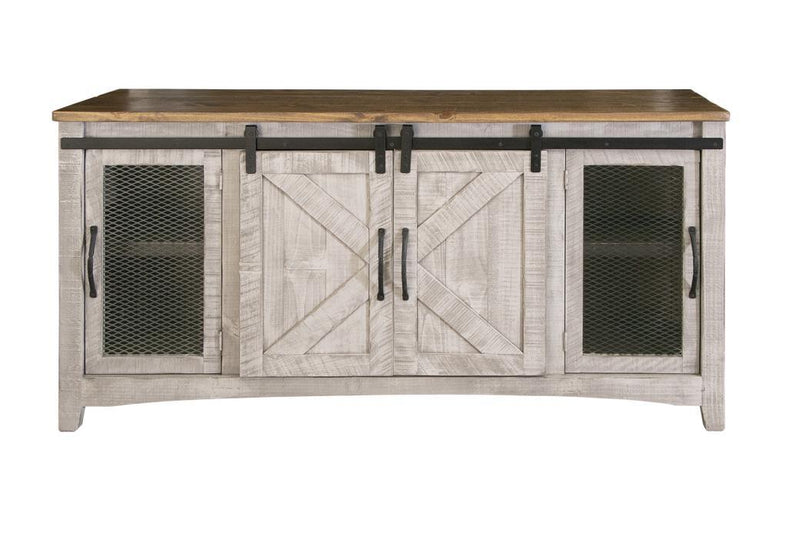 Pueblo Gray 4 Doors, TV Stand