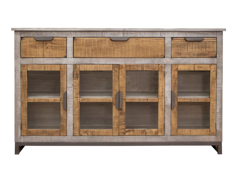 Mita 3 Drawers and 4 Doors, Console