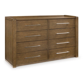 Baskinger Dresser and Mirror - Barb City Furniture (Dekalb, IL)