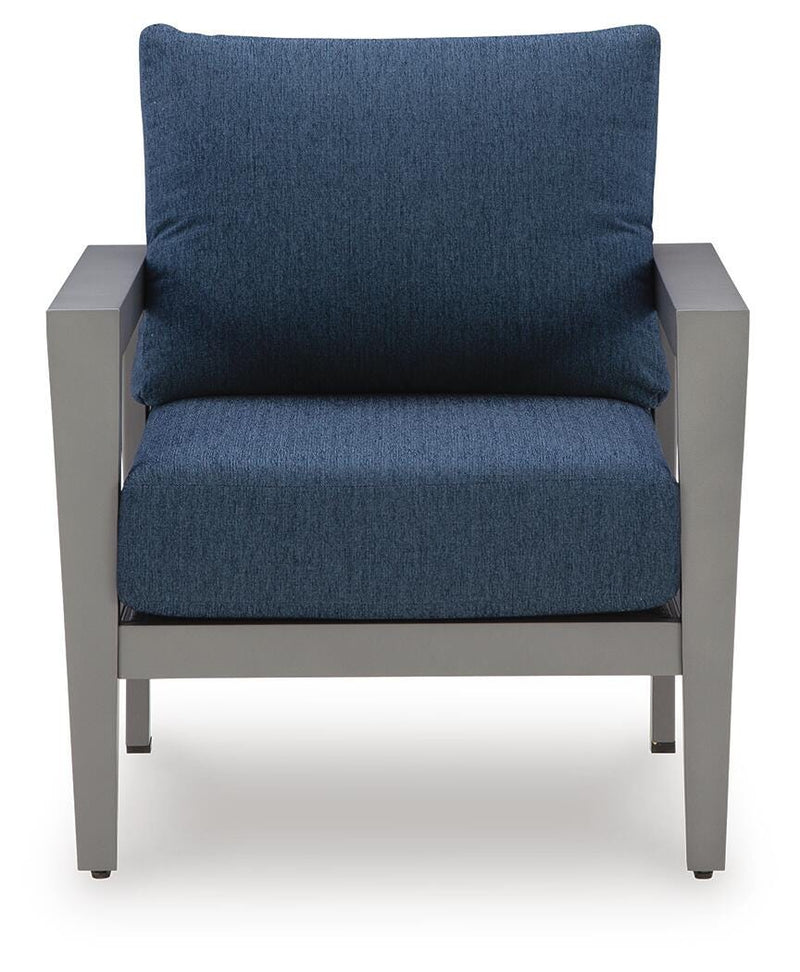 Gali Outdoor Sofa/Chairs/Table Set (Set of 4)