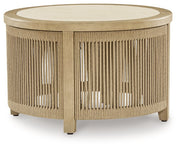 Spooners Cove Outdoor Coffee Table - Barb City Furniture (Dekalb, IL)