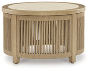 Spooners Cove Outdoor Coffee Table - Barb City Furniture (Dekalb, IL)